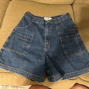 VTG Carolina Blues Jean Shorts